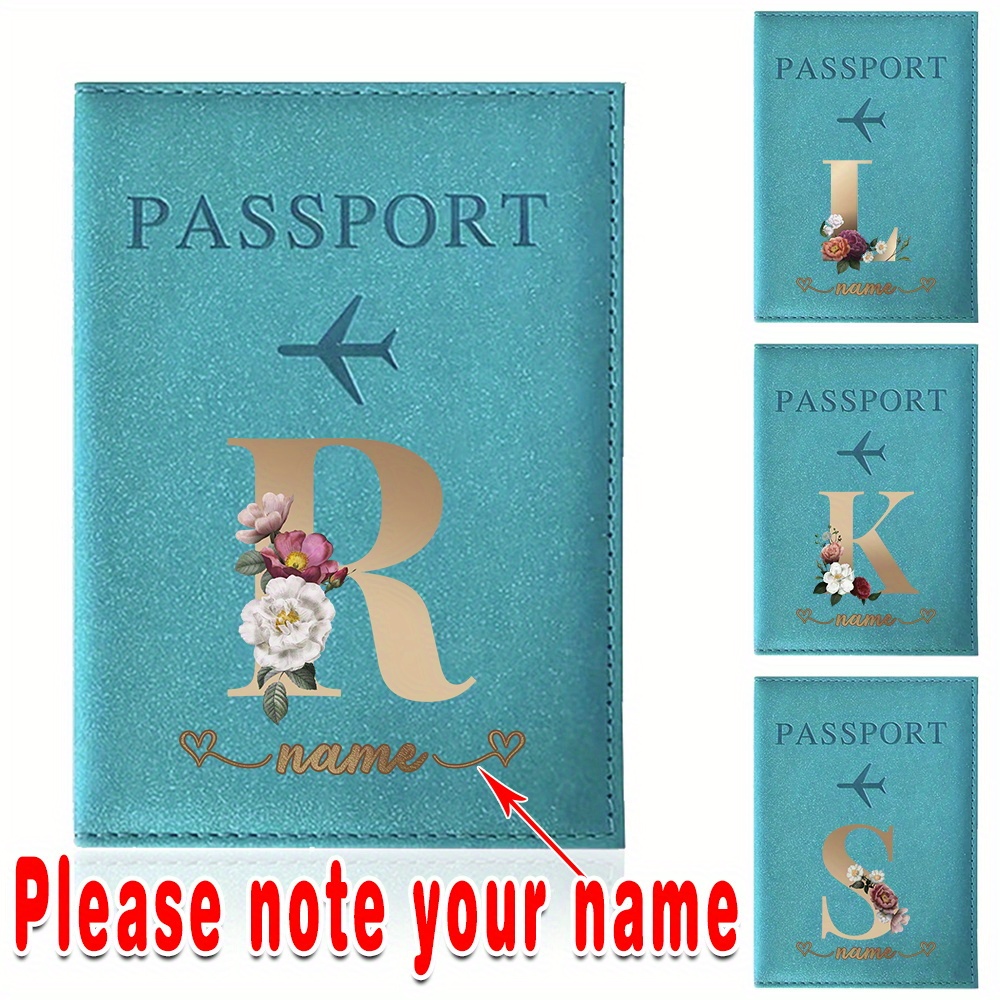 Kwmobile Porte-passeport avec compartiments cartes - Portefeuille passeport - Étui de protection