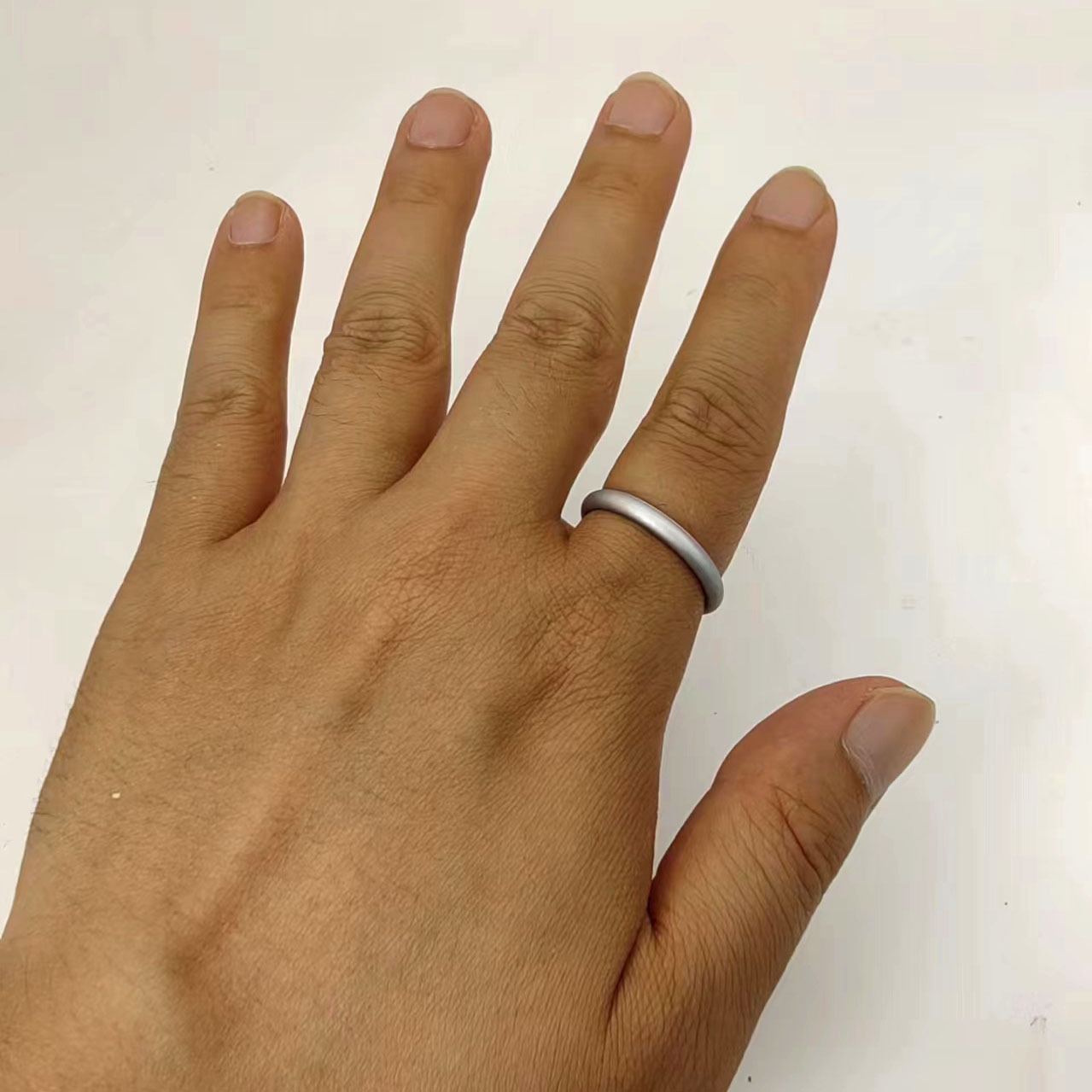 3pcs Sports Silicone Ring Set Comfortable Durable Wedding Gift Women