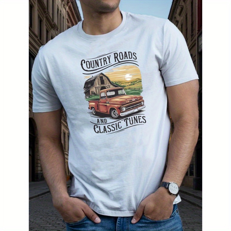 

Classic Tunes Fitted Men's T-shirt, Sweat-wicking And Freedom Of Movement