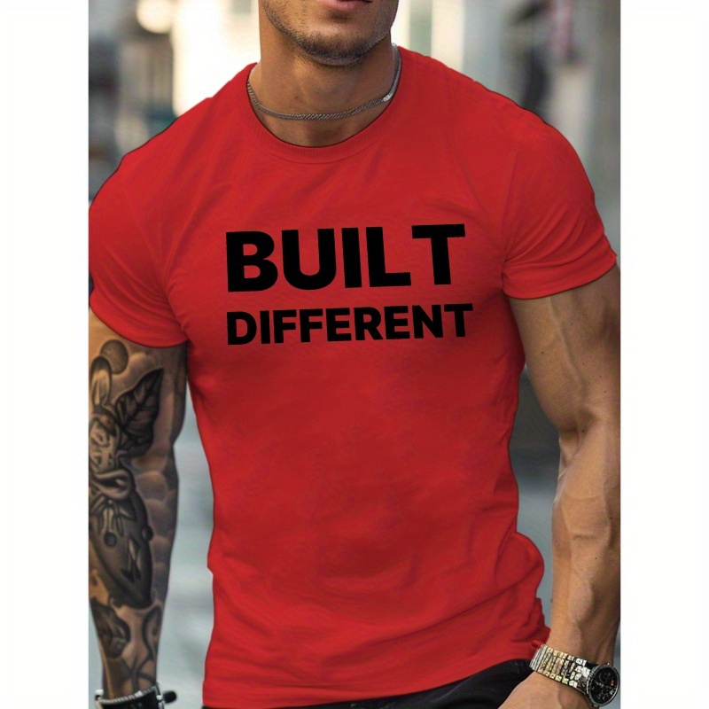 

Built Different G500 Pure Cotton Men's T-shirt Comfort Fit