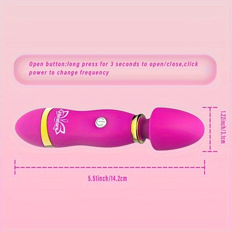 AV Stick Vibrator: Stimulate Your G-Spot and Clitoris for Maximum Pleasure - Battery Not Included