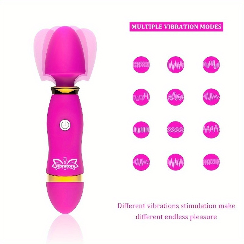 AV Stick Vibrator: Stimulate Your G-Spot and Clitoris for Maximum Pleasure - Battery Not Included