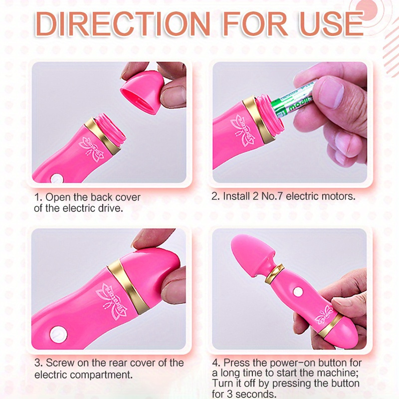 AV Stick Vibrator: Stimulate Your G-Spot and Clitoris for Maximum Pleasure - Battery Not Included