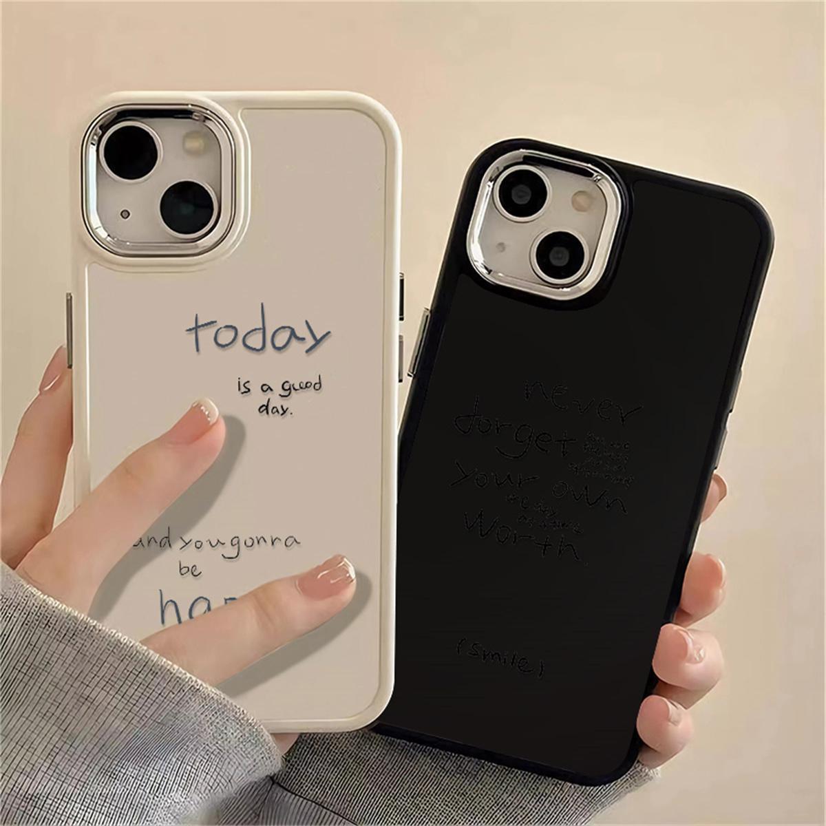 

Couple Phone Case Compatible For Iphone 15 14 13 12 11 Pro Max Xs Max X Xr Soft Casing Tpu Shockproof Phone Cover