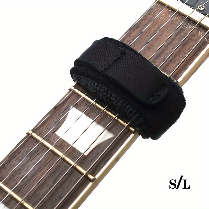 

Adjustable Guitar Fret Mute Wrap, String Dampener For , Compatible With Electric, Acoustic Guitars, Bass, And Ukulele - Instrument Accessory