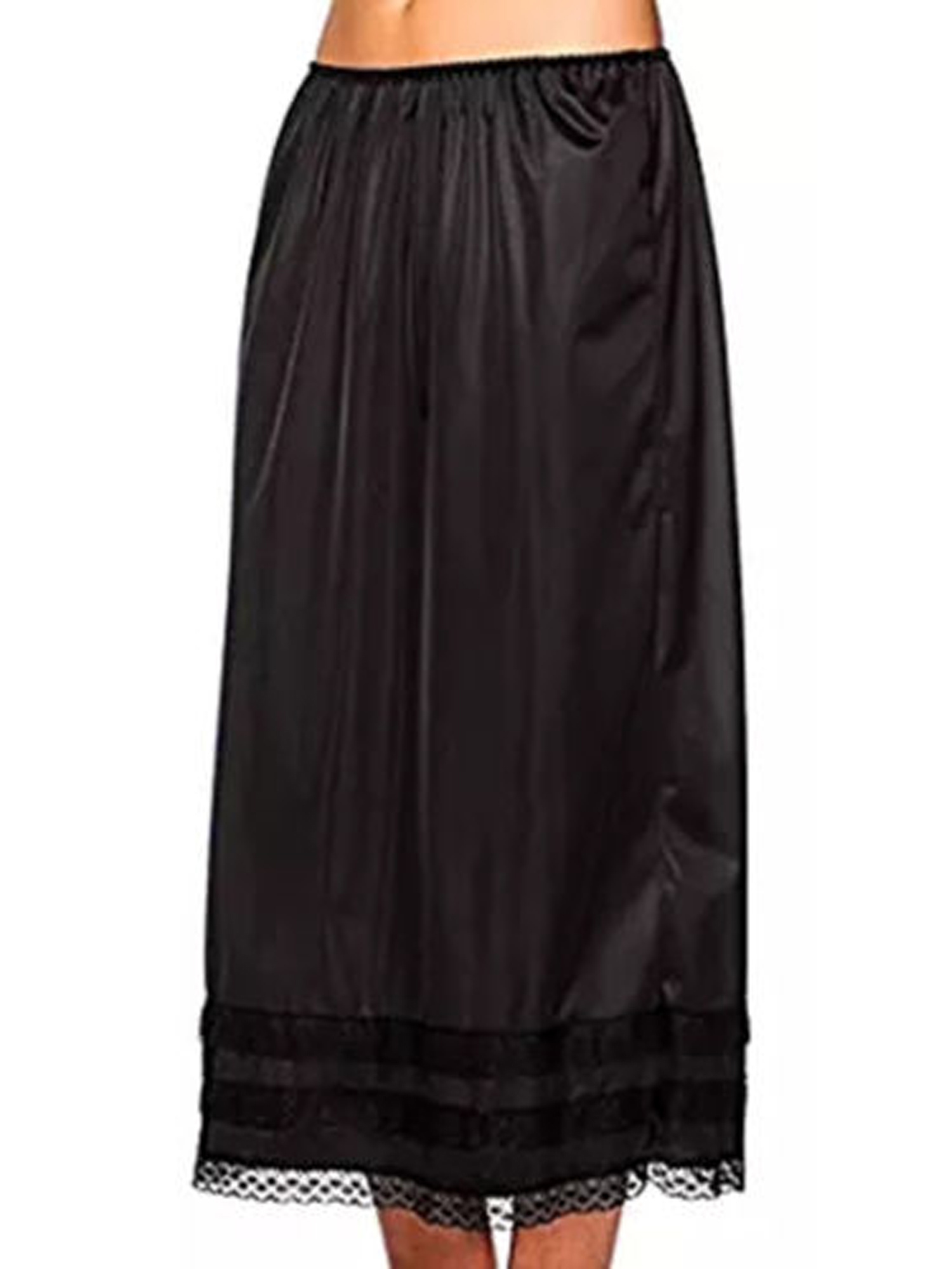 chinese dress ladies Women Loose Linen and Cotton Pure Color Layered Slip Dress Blue main image 0