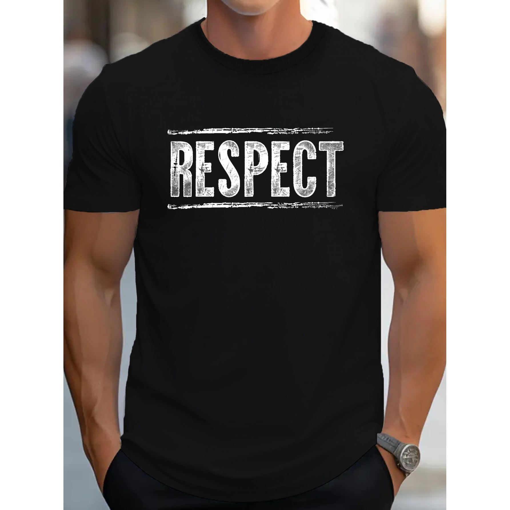 

Powerful Message Of Respect G500 Pure Cotton Men's T-shirt Comfort Fit