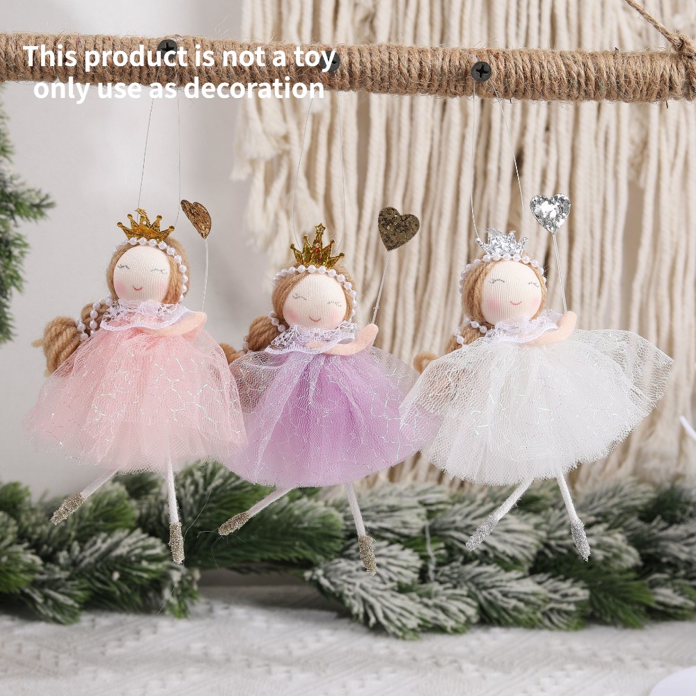 

Lift Heart Crown Girl Cute Fairy Tale Style Girl Heart Birthday Gift Decoration Window Hanging Ornaments