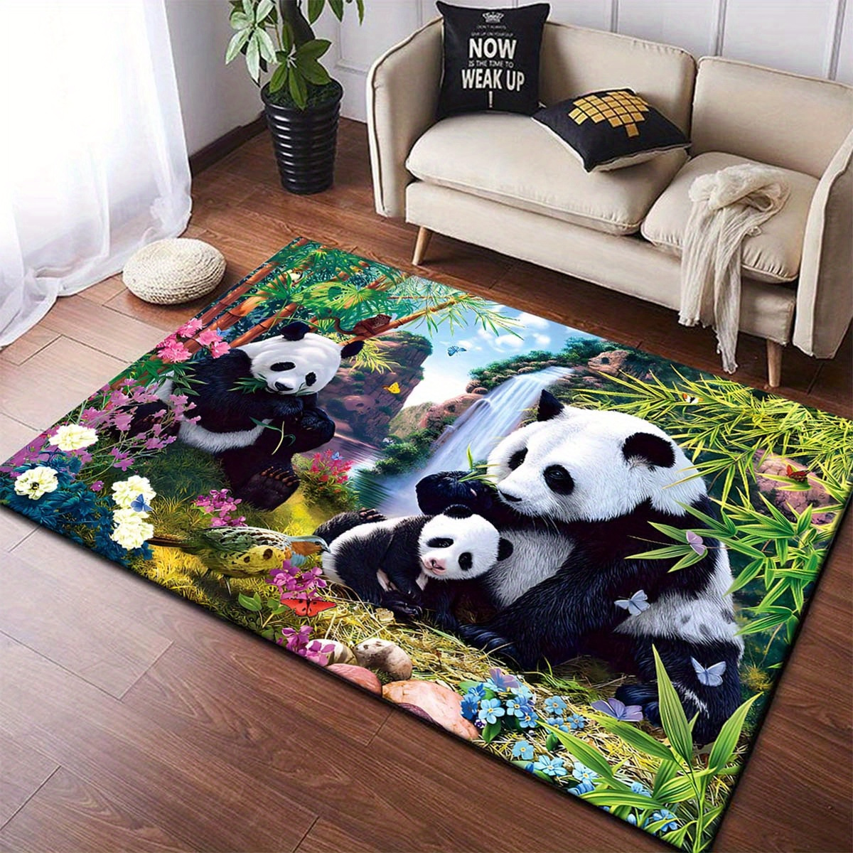 

1pc Pattern Rug - , , 800g/m2 Polyester Mat, , For / /, Fall Halloween
