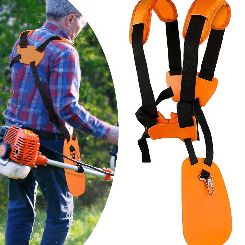 

Adjustable Comfort Shoulder Strap For Grass Trimmers & Eaters - Fit, Durable Harness For Men & Women, Ideal For Outdoor Lawn Work Strap On Kneeling Device For Gardening