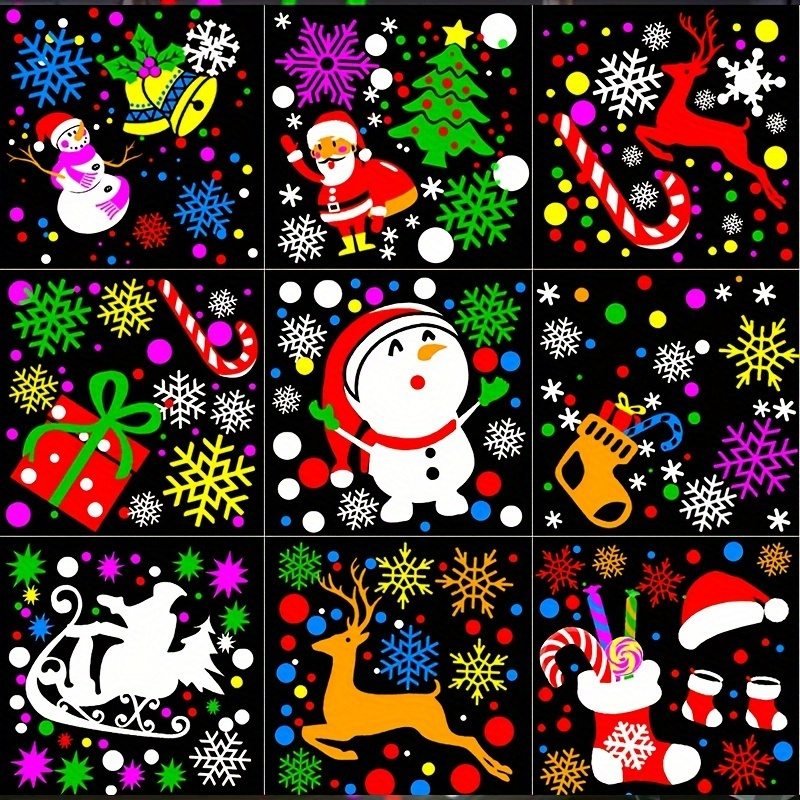 16 Patterns Christmas Projector Lights - Indoor Outdoor LED Decorations with Remote Control, Timer,for Xmas Holiday Party,Wedding, Garden, Home Decor_voghion.com