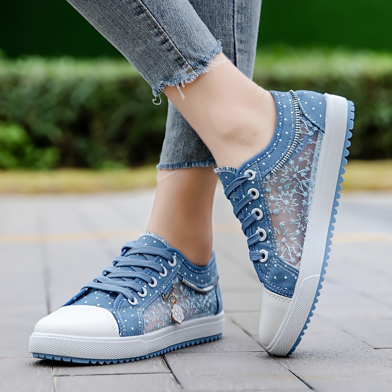 fashionable casual mesh shoes women shoes sneakers details 1