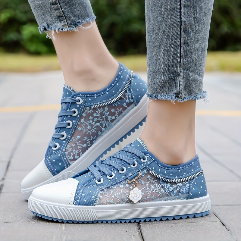 fashionable casual mesh shoes women shoes sneakers details 0