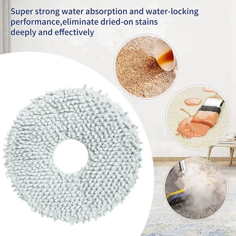 10pcs mop pads for   l10  l10 robot vacuums wet floor cleaning accessories details 2