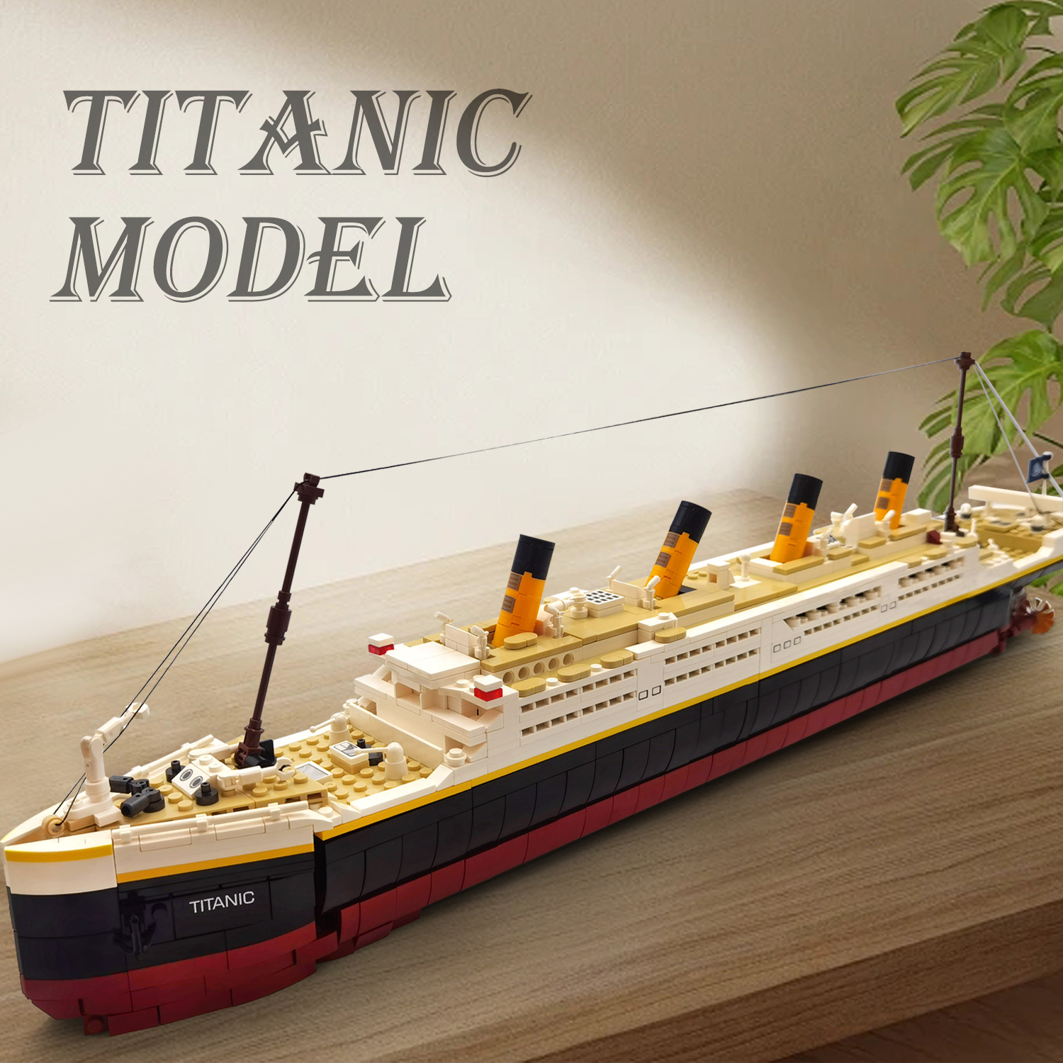 

Iblock Ship Model Building Block Set, 3d Puzzle Sets, Diy Educational Toys, Bricks Toy Blocks Gift