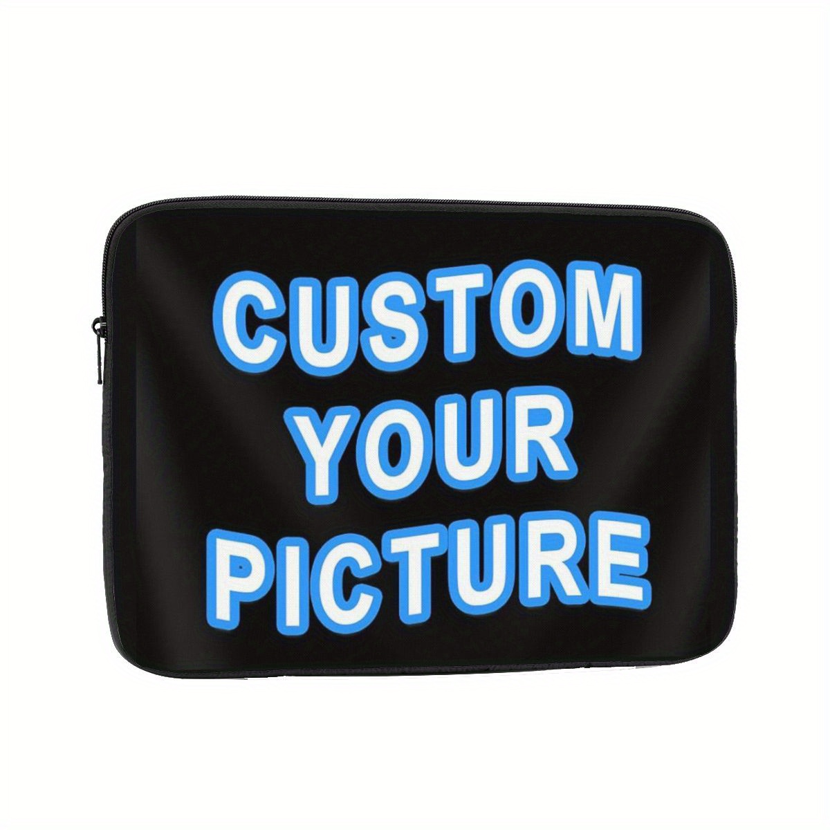 

Custom Laptop Sleeve Bag, Personalized Your Photo Slim Laptop Case Customize Briefcase Protective Case Shockproof Water-resistant Carrying Cases For Notebook, Tablet, Laptop Carrying Case