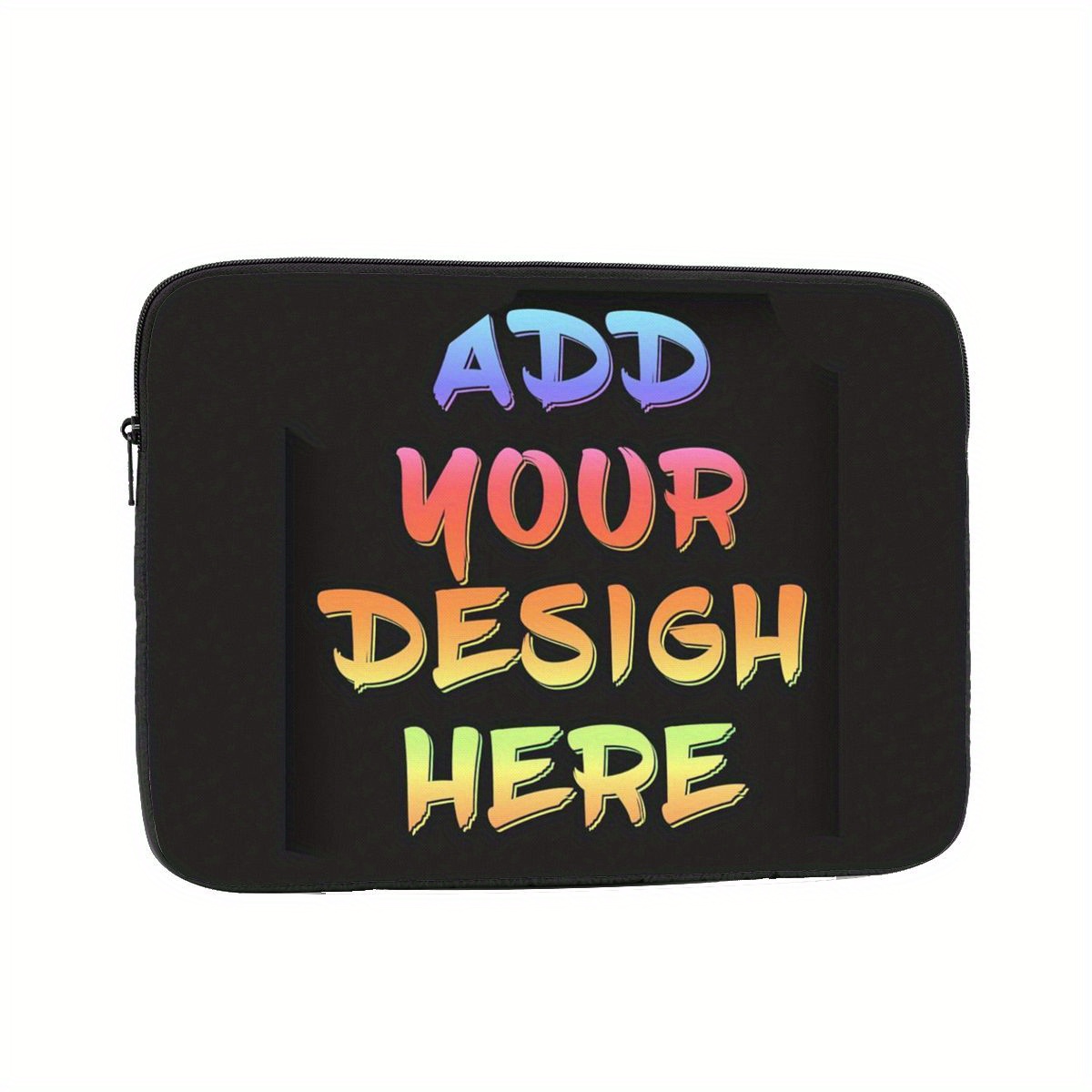 Custom Photo Laptop Sleeve - 13 Inch Personalized Laptop Case With Your Image Or Logo