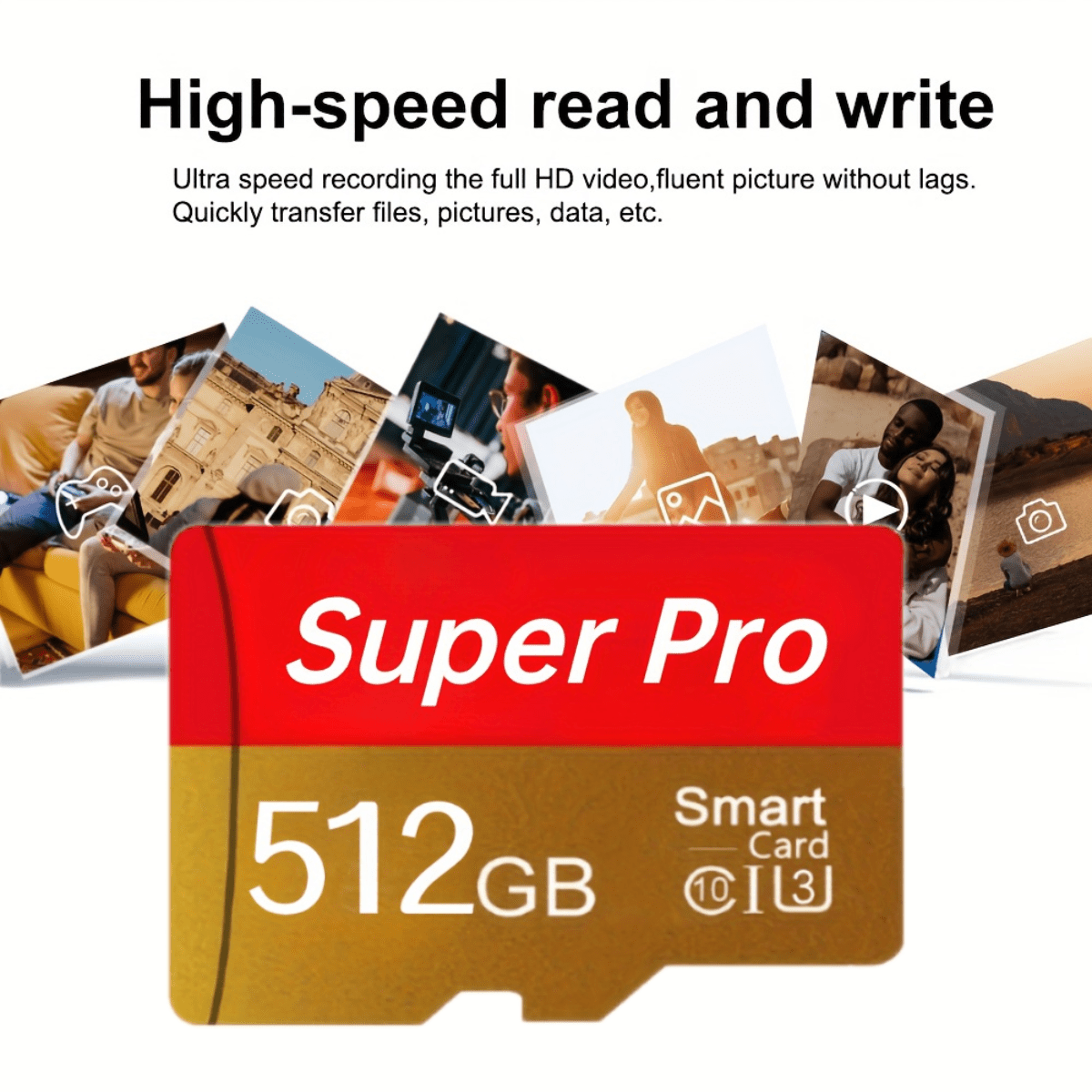 

128gb 512gb Sd - Sd Tf For Smartphones, Cameras, And Tablets