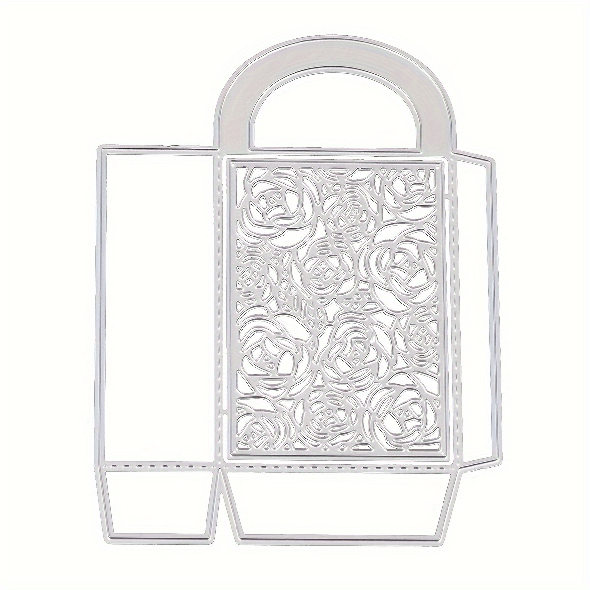 TEMU Frame Metal Cutting Dies For Printing Box Scrapbooking Cutting Dies Background Stencil Card Making