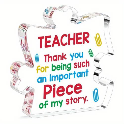 teacher appreciation gifts ideas end of year teacher gifts thank you teacher gifts teacher birthday graduation retirement gifts from students teacher desk decoration acrylic sign