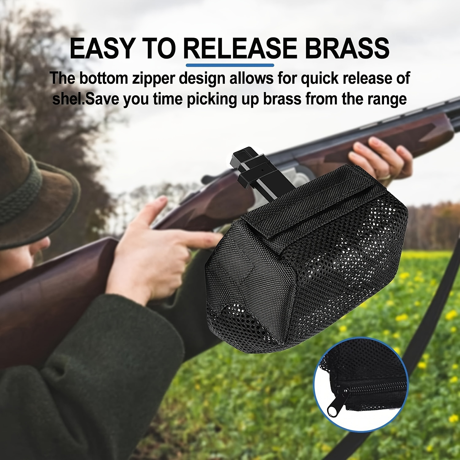 Shell Catcher For 12 Gauge Semi-auto (1-pack For Sale Shotgun - Main Image