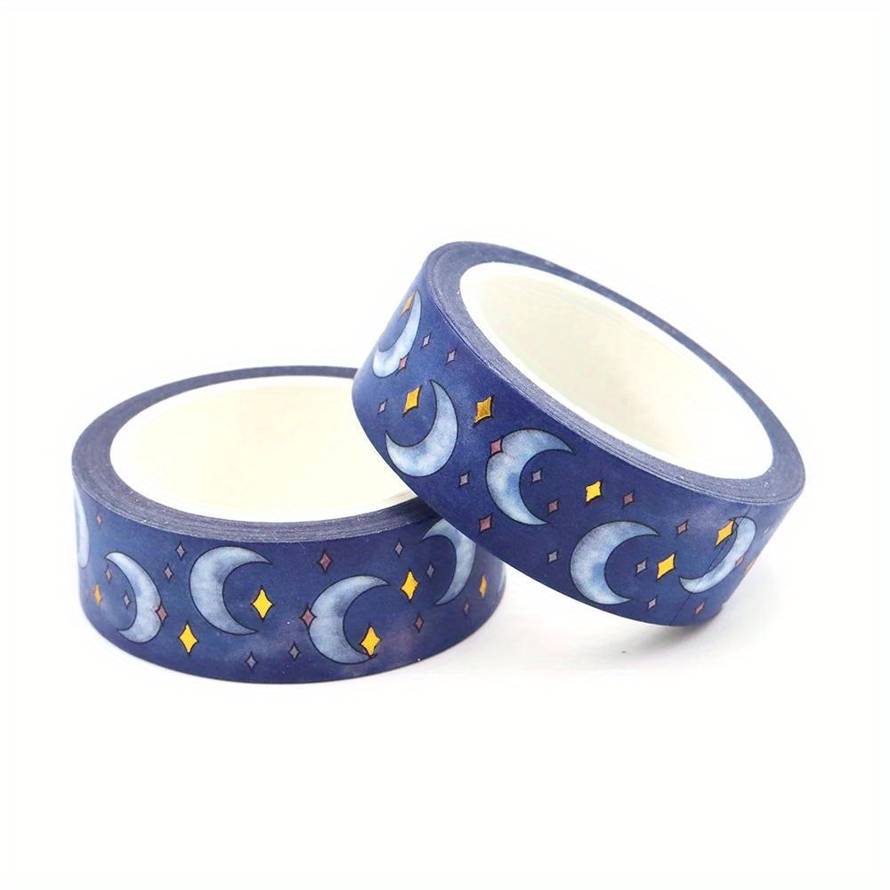 Washi Tape, 15mm X 10m - Decorative Adhesive For Crafts And Office Supplies