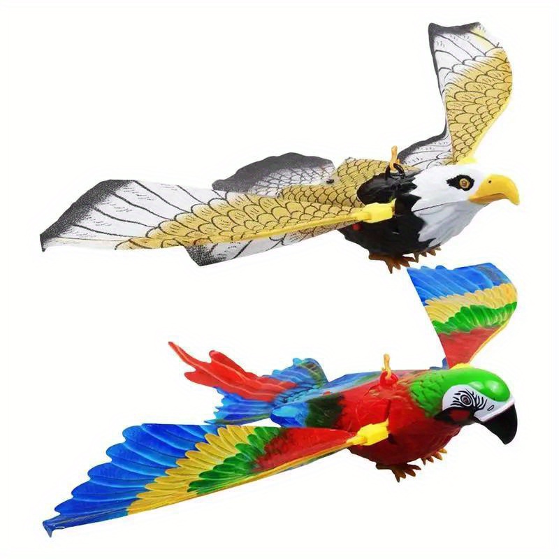 

Simulation Bird Interactive Cat Toys Electric Hanging Eagle Flying Bird Cat Teasering Stick Rope Pet Toys