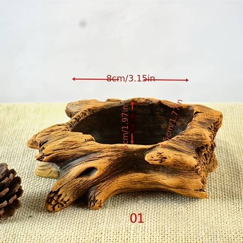 1pc contemporary tree root planter with irregular shape indoor outdoor use for home decor