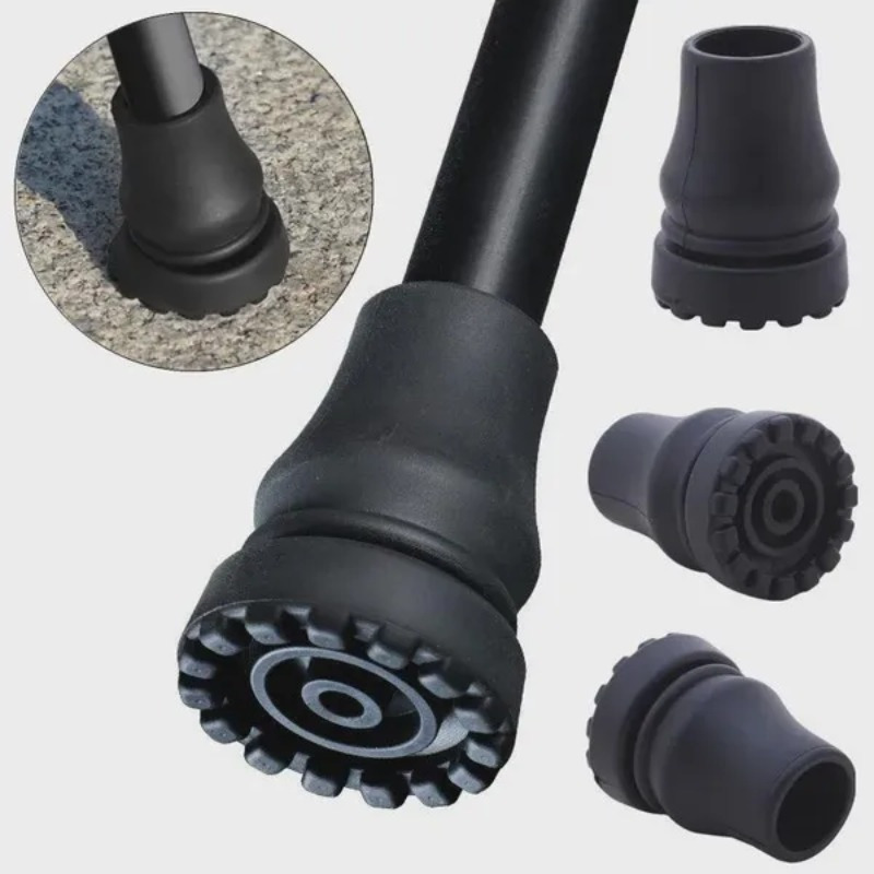 

16-22mm Rubber Pad Cap For Walking Sticks: Anti-slip, Durable, And Easy To Install