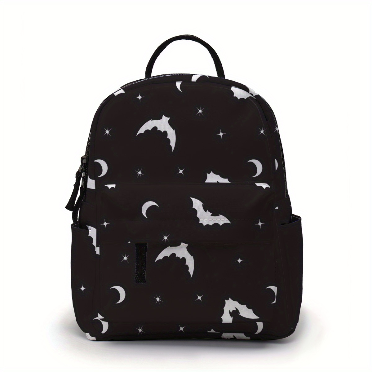 

Women's Polyester Printed Backpack With Halloween Bat , Backpack With Adjustable Straps For Travel And School Halloween Bag