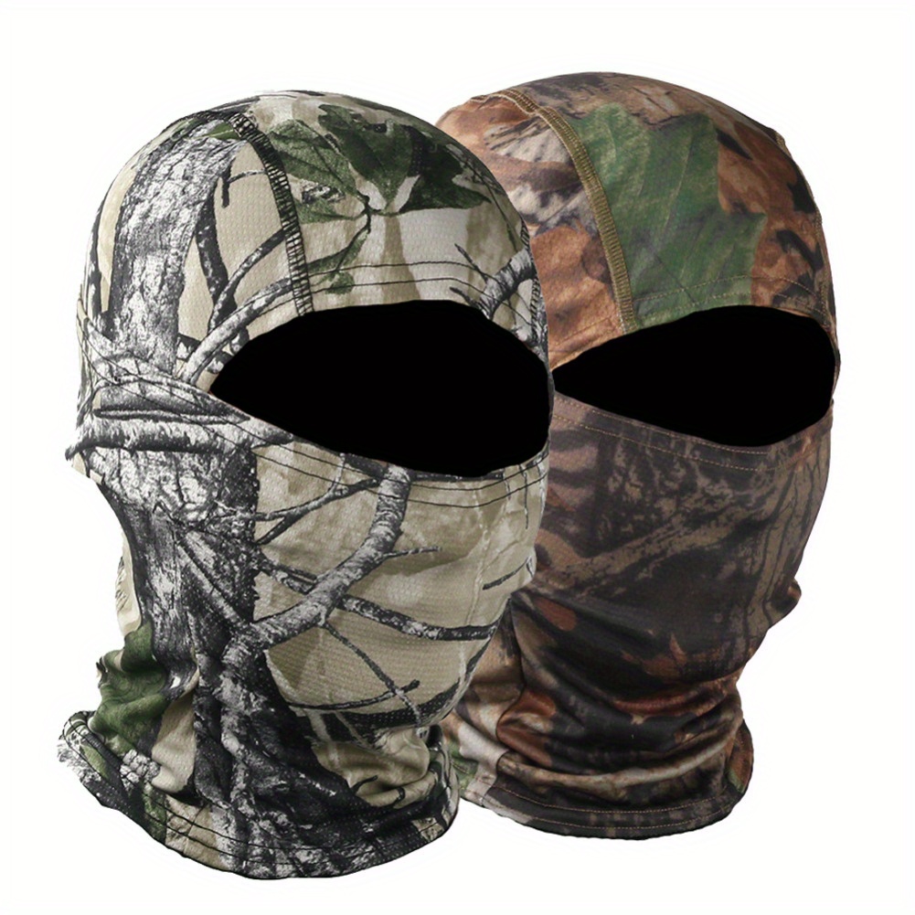 

Camo Balaclava Headgear Full Face Masks Sun Shield Face Hoods For Hunting Sports