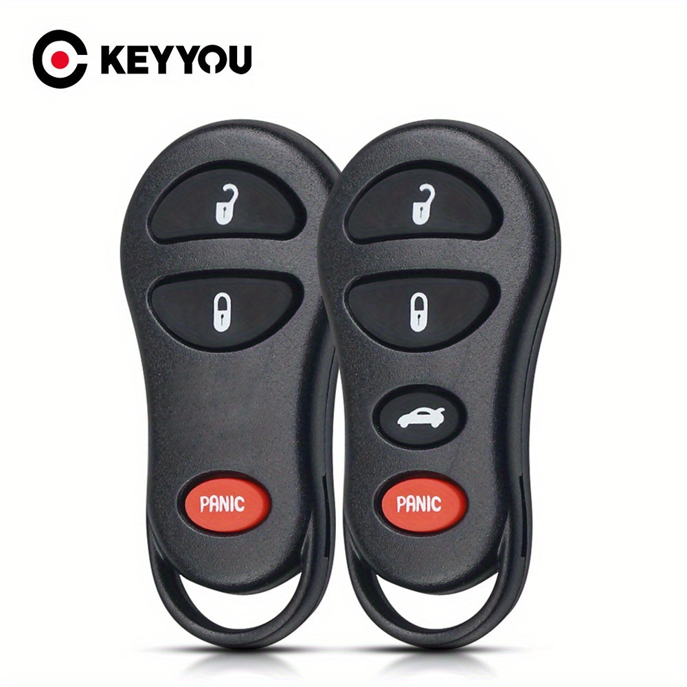 

Key Fob Blanks 3 For Chrysler For Dodge Ram Durango For Jeep Cherokee