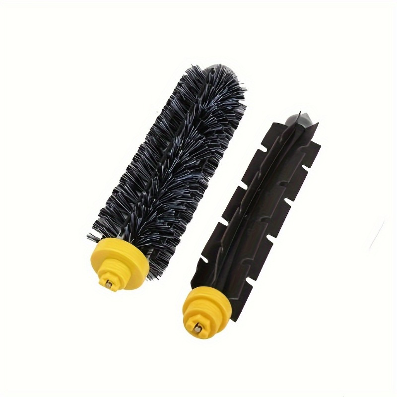 6 pack replacement brush kit for irobot roomba 600   with bristle brush flexible beater brush side brushes cleaning tools   plastic vacuum floor attachment set details 3