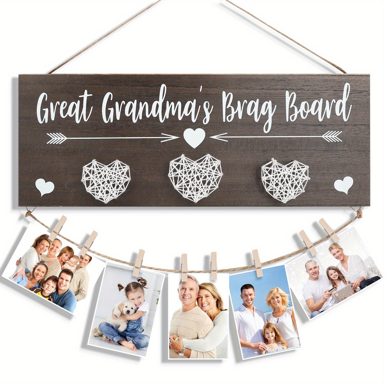 

Grandma Picture Frame, Grandma Mothers Day Gifts For Grandma, Great Grandma Brag Board Gift Ideas For Grandmother From Grandkids/grandchildren/grandson/granddaughter - Grandma Gifts/nana Gifts