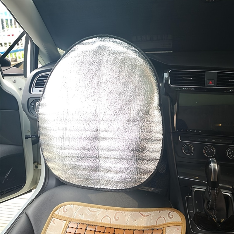 Keep Your Car Cool & Protected - Steering Wheel Sun Shade Cover Fits All SUVs, Trucks & Cars