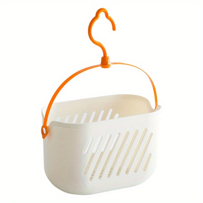 

Plastic Hanging Storage Basket Hanging Shower Caddy Organizer Basket With Hook For Bedroom Livingroom Bathroom