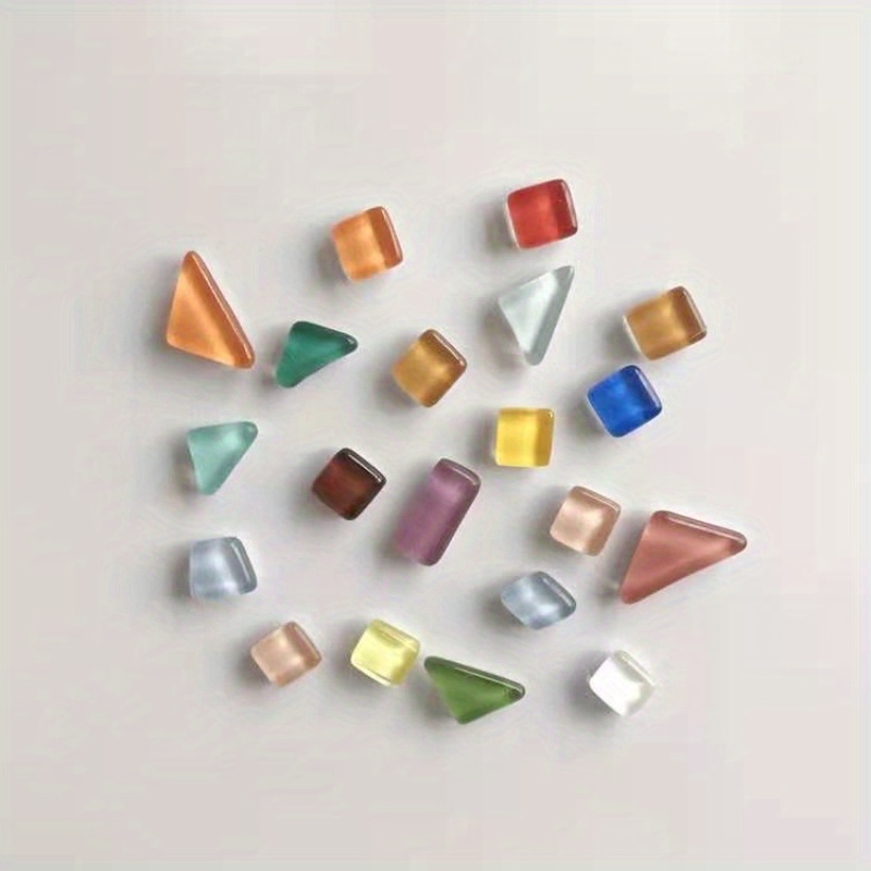 

Glass Mosaic Push Pins - Irregular Shapes For Your Cork Board