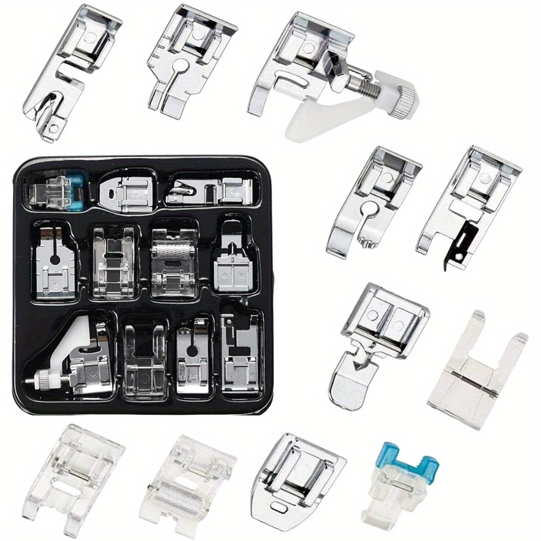 

11 Types Of Household Electric Multifunctional Sewing Machine Accessories Used Presser Foot Combination Set Clothing Tool Accessories