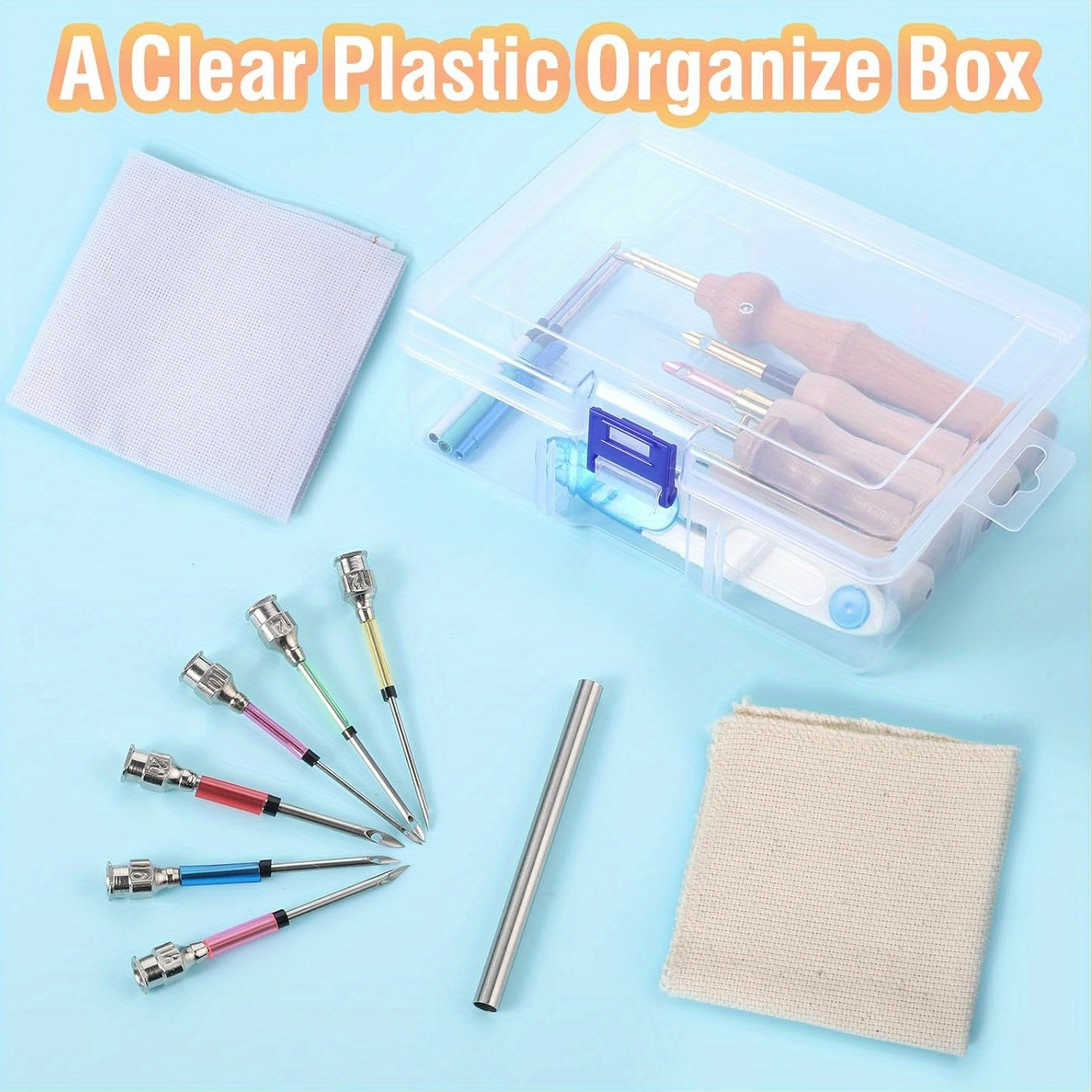 35pcs Adjustable Punch Needle Set for Embroidery
