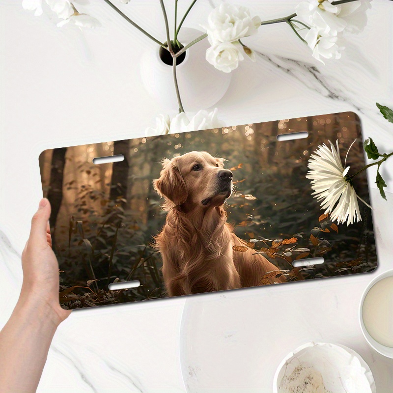 Pet Lovers Plate Funny Dog Lover License Plate, Novelty Car Plate