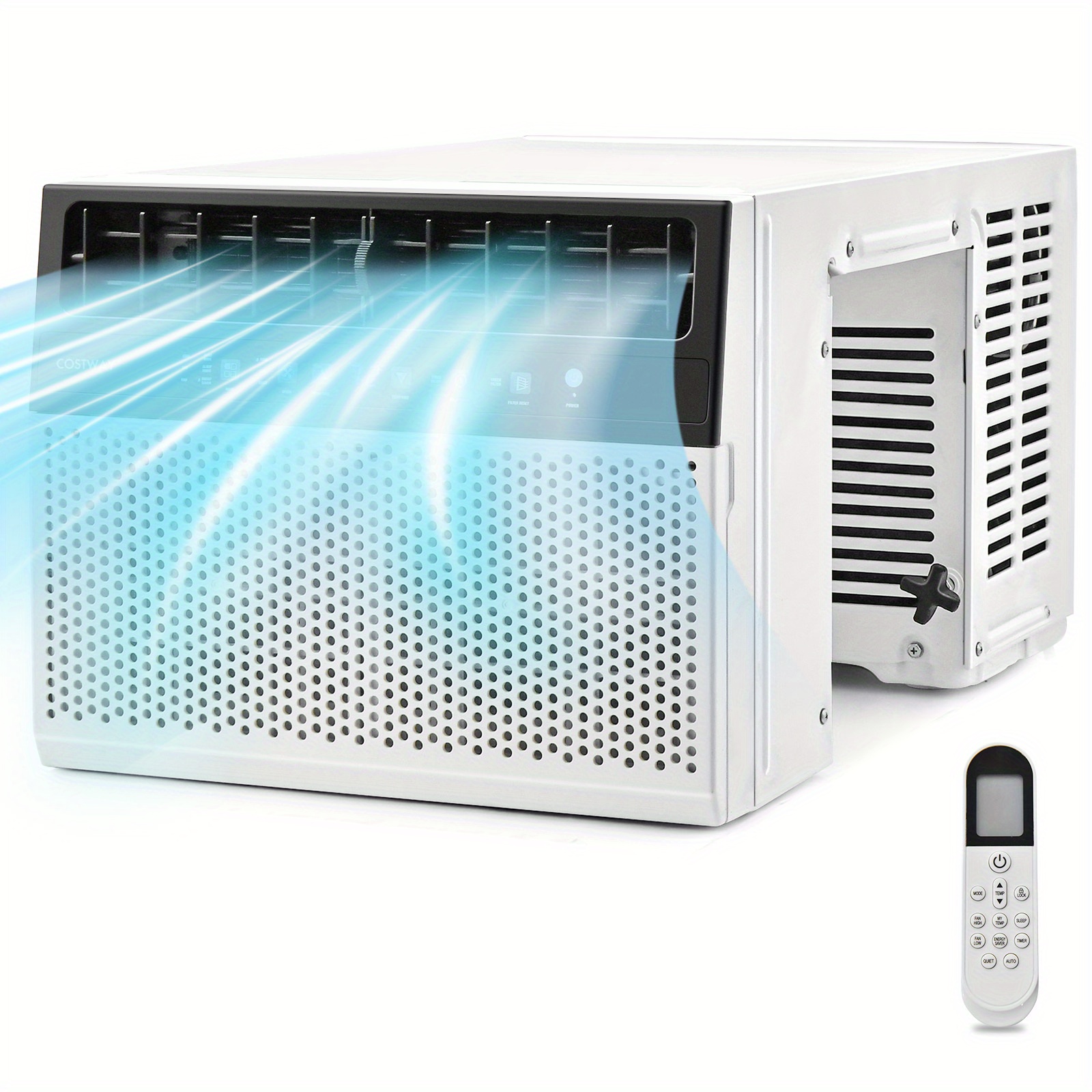 

Maxmass 12000 Btu Window Air Conditioner W/ Remote, Led Control Panel, Up To 400 Sq.ft.