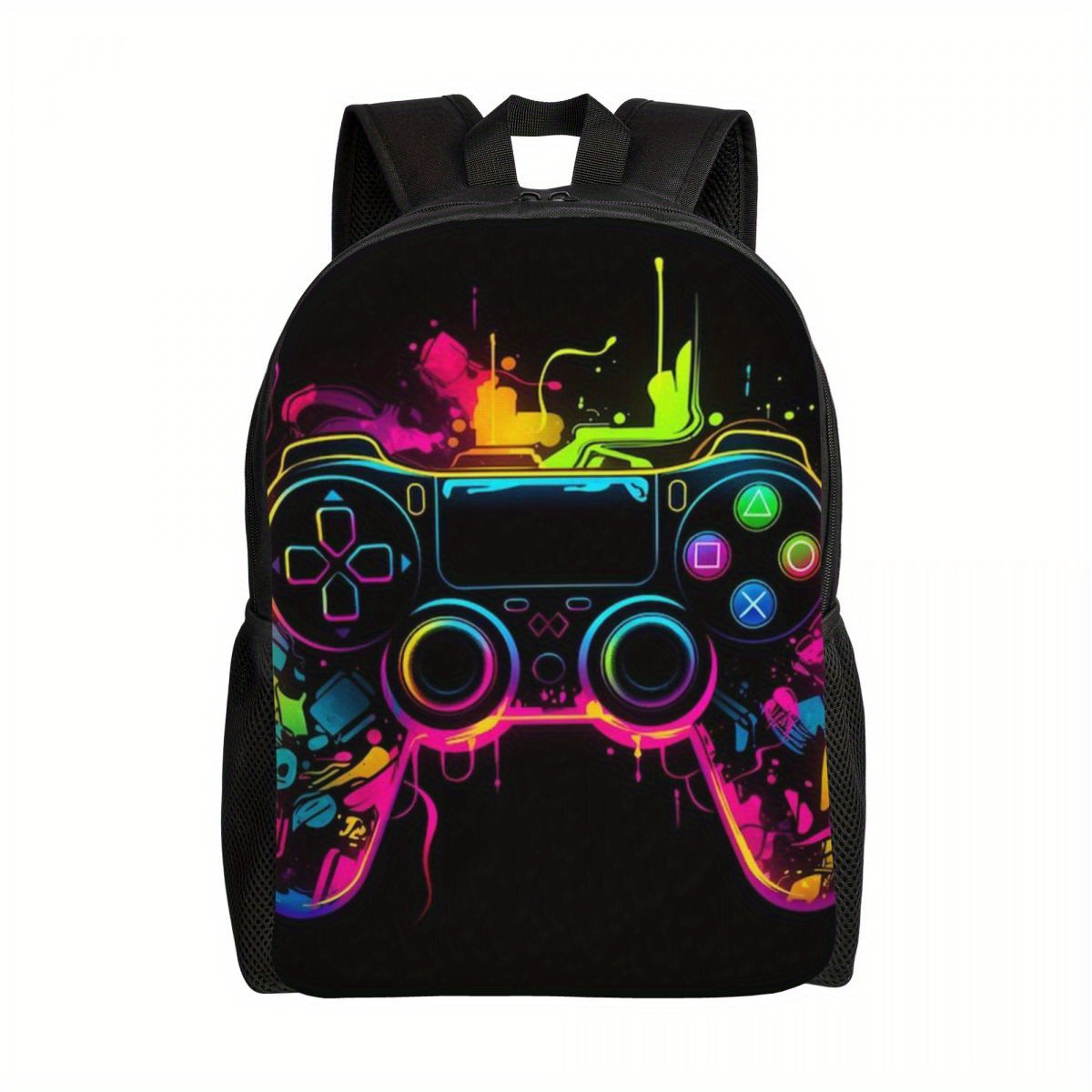 

1pc Game Print Backpack, Go To School Travel Backpack School Bag For Teen Students Boys Girls