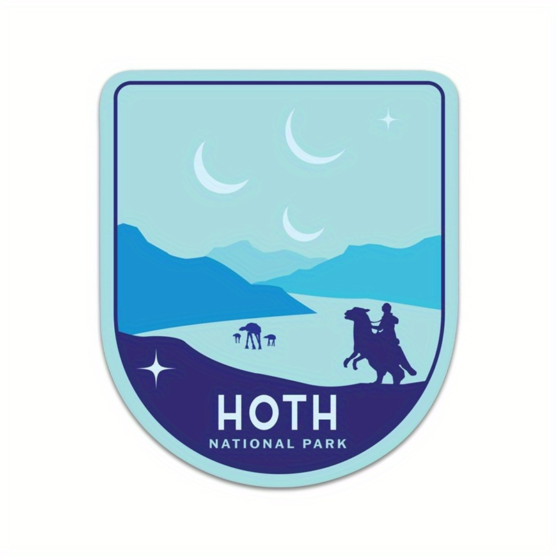 

Hoth National Park Vinyl Decal Bumper Sticker For Car And Outdoor Use - Pet Material
