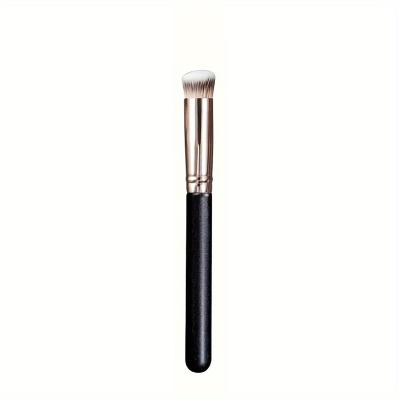 TEMU Foundation Brushes Set For Liquid Makeup, Professional Kabuki Foundation Brushes Set For Blending Liquid Cream Flawless Powder, Cosmetics Buffing Stippling Concealer