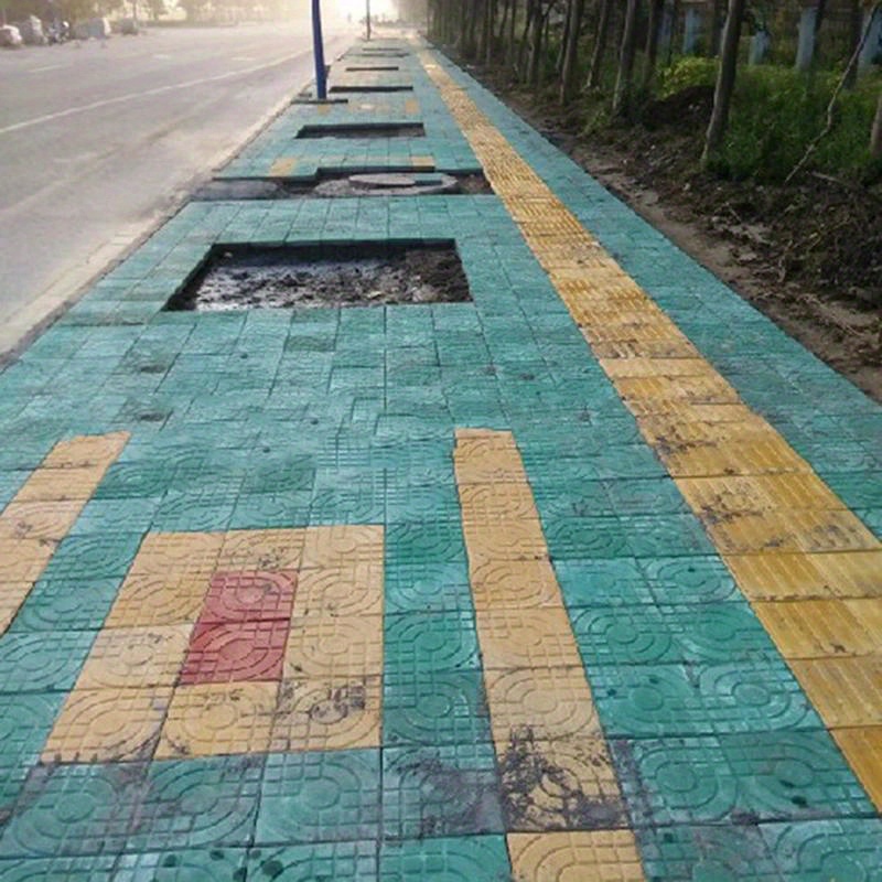 

1pc Road Maker Diy Paver Mold Brick Concrete Stone Square Mold Suitable For Board Garden Lawn Road Paver Motorcycle