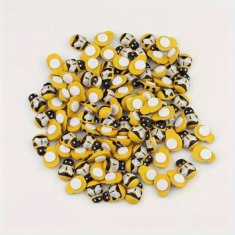 

Pcs Plastic Bee Embellishments - Decorative For Diy Projects, Scrapbooking, And Decor