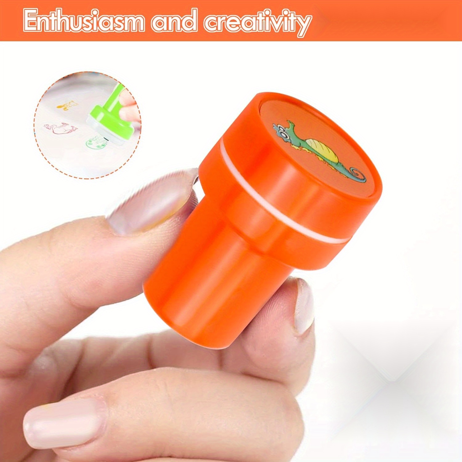 26/52pcs Colorful Animal Stamp Set for Kids