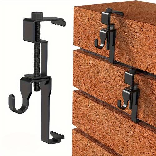 multi functional set of to install hooks durable wall clips for hanging alarm clocks and hats utility hooks