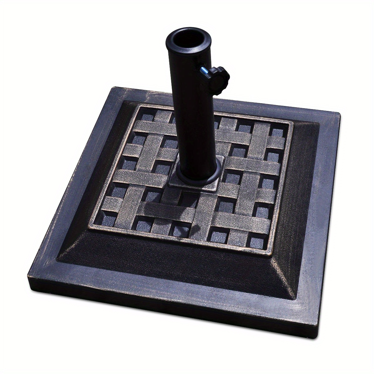 

Lifezeal 17.5" Heavy Duty Square Umbrella Base Stand Market Patio Standing Living