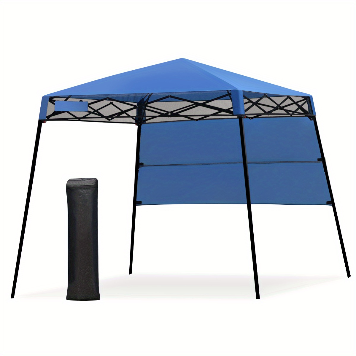 

Lifezeal 7x7 Ft Slant Leg Pop-up Canopy Tent Shelter Adjustable Portable Carry Bag Blue